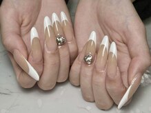 キヒ 巣鴨店(Kihi)/フレンチネイル6本+デザイン4本