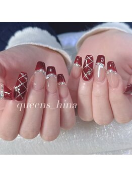 クイーンズビューティーサロン 歌舞伎町店(Queen's beauty salon)/チップ長さ出し10本やり放題