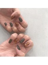 アンバー(Amber)/べっこう×ダークグリーン☆