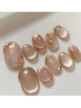 ザ デミュア 銀座店/マグネットミラーネイル