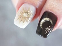 ネイル アトリエ コモード(nail atelier Comodo)/ペイント [ミラー太陽と月]