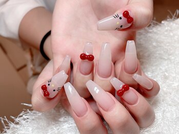 レアネイル 新宿(le'a nail)/キャラクターネイル