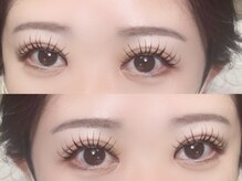 パリエクでトレンド束感まつげに＊