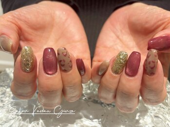 カナウ 銀座店(Kanau)/持ち込みレオパードネイル