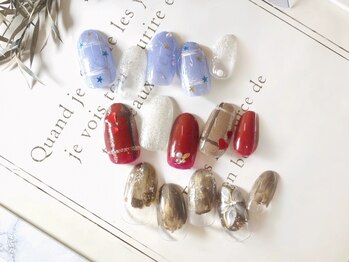 ココルポ 京橋(COCORUPO)の写真/《京橋駅スグ》【画像持ち込みOK★120分アートコース(オフ・ケア込)¥6900】持込デザインOK♪