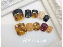 アフロディテ 勝田台店/秋冬のフットネイル★定額7980円