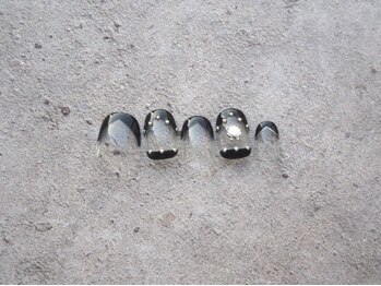 ニコルネイル(nicole nail)/定額 個性派フレンチ￥10000