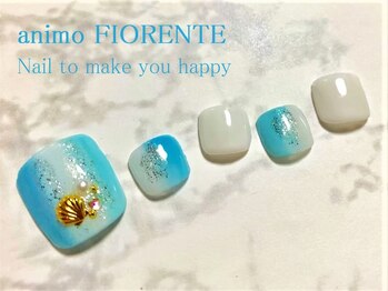 アニモ フィオレンテ せんげん台西口店(animo FIORENTE)/【定額フットネイル】¥8500