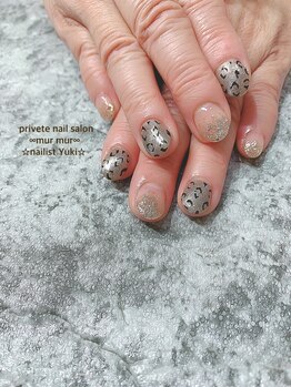 プライベート ネイルサロン マーマ(murmur)/レオパードネイル