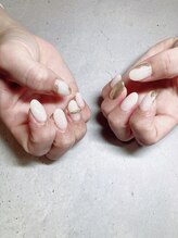 ラグネル(Luxnal)/ホワイトリングネイル