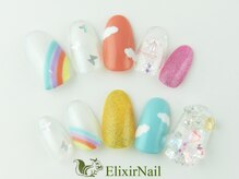 エリクサーネイル 池袋(Elixir Nail)/定額c やり放題/クーポン使用