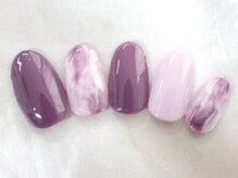 ネイルサロン タイムズスクエア 梅田店(Nail Salon Times Square)/パープル×ニュアンスネイル