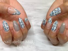 ネイル アトリエ ミジュ(nail atelier MijU)/サマーツイードネイル