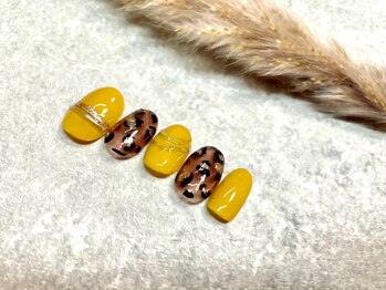 スリーレイ(Threeray)/ヒョウ柄ネイル