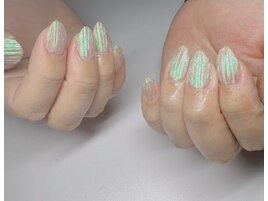 バカラ風ネイル