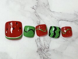 【初回オフ無料】スイカネイル