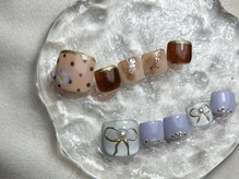 スパイス ネイルズ アンド スパ 玉川高島屋SC店(SPICE NAILS&SPA)/【フット】アートコース　¥12100