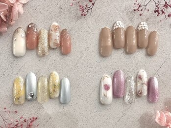ココロバ ネイルアンドビューティーサロン(COCOLOBA)/フラワーネイル/デザイン