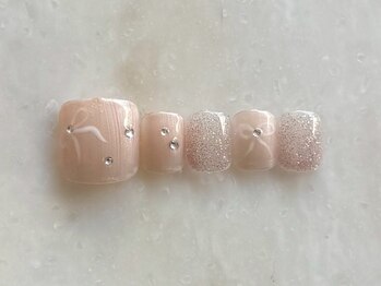 ネイルサロン ブランロール 三軒茶屋店(Blanl'or)/リボンネイル