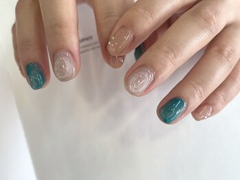 定額 ターコイズ×コーラル