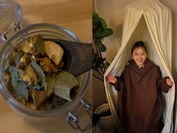 ハーバルウェルネス リタ(Herbal Wellness Rta)の写真/【巡り続ける身体へ】むくみ/冷え/首肩こりを根本改善！無農薬ハ-ブ蒸しで心身ともにリラックス◎