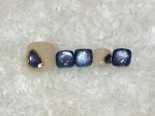 ネイルアンドアイ リリー 住道店(Lily)/フット定額デザイン8種　¥7700