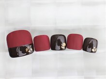 ネイルサロン あかねいろ/バレンタイン　チョコネイル