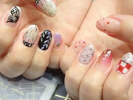 鬼滅ネイル