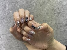 イビズ 新宿店(eviz)/ミラーネイル