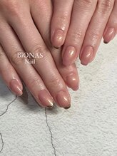 ビオナス 苫小牧店(BiONAS)/ワンカラー＋ミラーnail