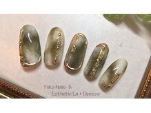 ユウコネイルズアンドエステティック ラ デェス(Yuko Nails & Esthetic La Deesse)/プラチナコース（定額制）¥9500