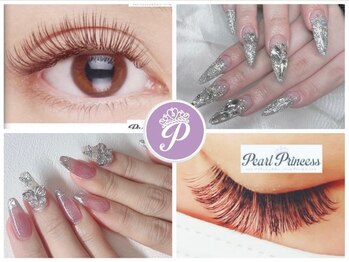 パールプリンセス(Pearl Princess)/まつ毛、ネイル