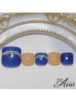 ネイルズアジュール 新潟亀田店(Nails Azur)/フット☆定額デザインCコース