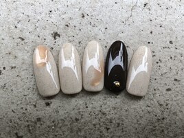 シンプル定額　￥7100 ベージュ