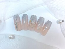 マイフェアレディ 今池(MyFairLady)/結晶アートの大人可愛い冬ネイル