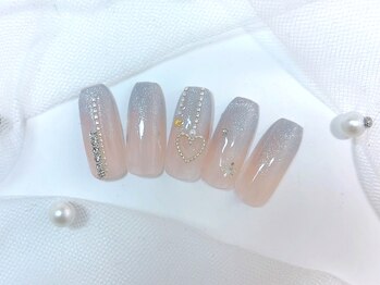 マイフェアレディ 今池(MyFairLady)/結晶アートの大人可愛い冬ネイル