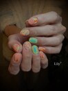 【個性派】海外っぽネイル
