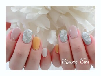 グランチュール(Grantulle)/上品フラワーネイル