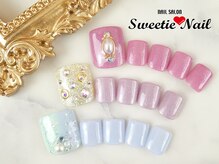 スウィーティーネイル 池袋パートツー店(Sweetie Nail)の雰囲気（フット定額デイリーアートコース♪6600円）