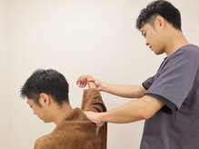 長原環七通り接骨院/可動域を実際に確認！！