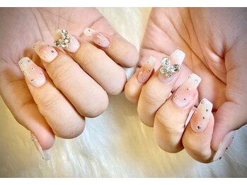 ルビーネイル 太閤通駅店(RUBY NAIL)/フリーデザイン スカルプ