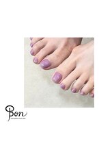 ネイルアトリエ ボン(nail atelier bon)/フットシェラックネイル