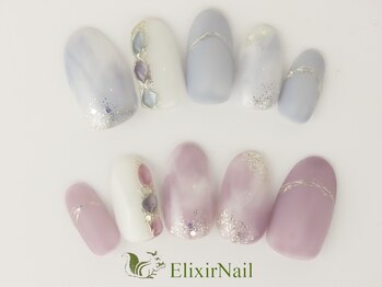 エリクサーネイル 渋谷(Elixir Nail)/定額bカジュアル/クーポン使用