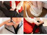 全施術体験【痩身/美肌/小顔】こだわりよもぎ蒸し×Ｗリンパ×フェイシャル