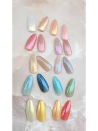 オーロラミラーネイル