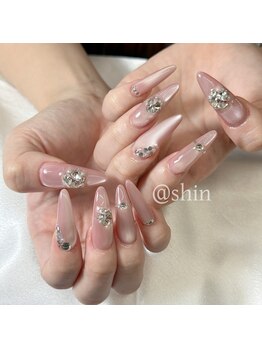 クイーンズビューティーサロン 新宿本店(Queen's beauty salon)/チップ長さ出し10本やり放題