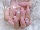 ガーリーなレースネイル♪