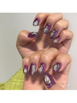 Mネイルアンドカフェ シェレステ/ニュアンスネイル