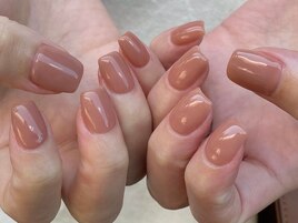 ちゅるんワンカラーネイル