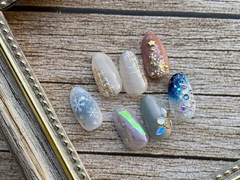 ハローネイル(Hello! Nail)/ニュアンスアート見本